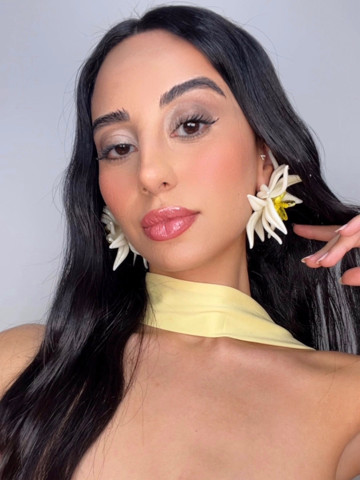 Özel Seri BTTG Çiçek Küpe