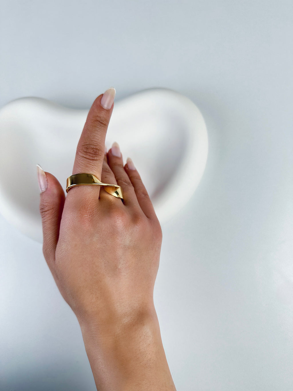 Özel Seri Sarmal İkili Parmak Yüzük