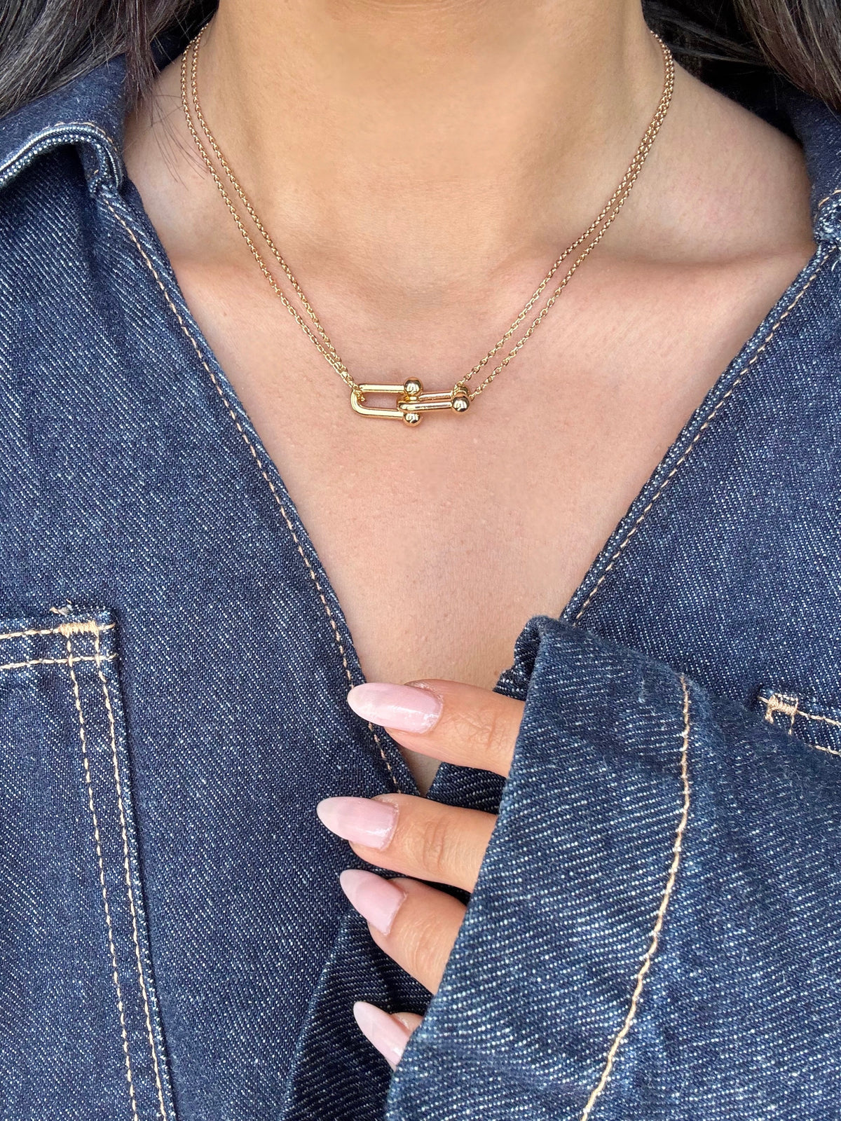 Tffn Model Gold Kolye