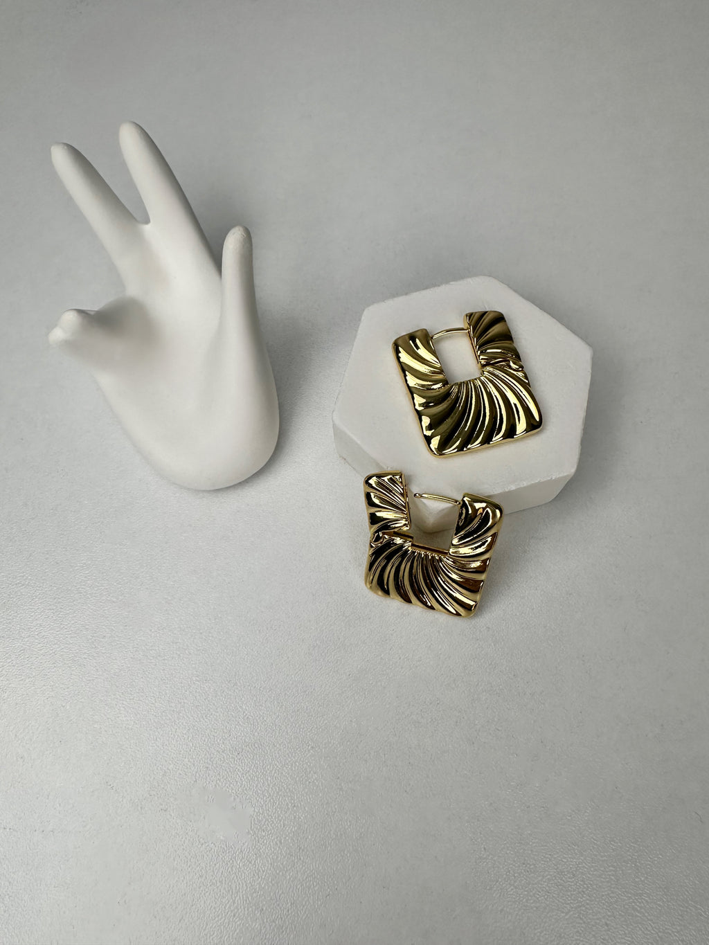 Özel Seri Serenay Gold Küpe