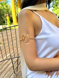 Geometrik Desen Gold Pazu Bileklik
