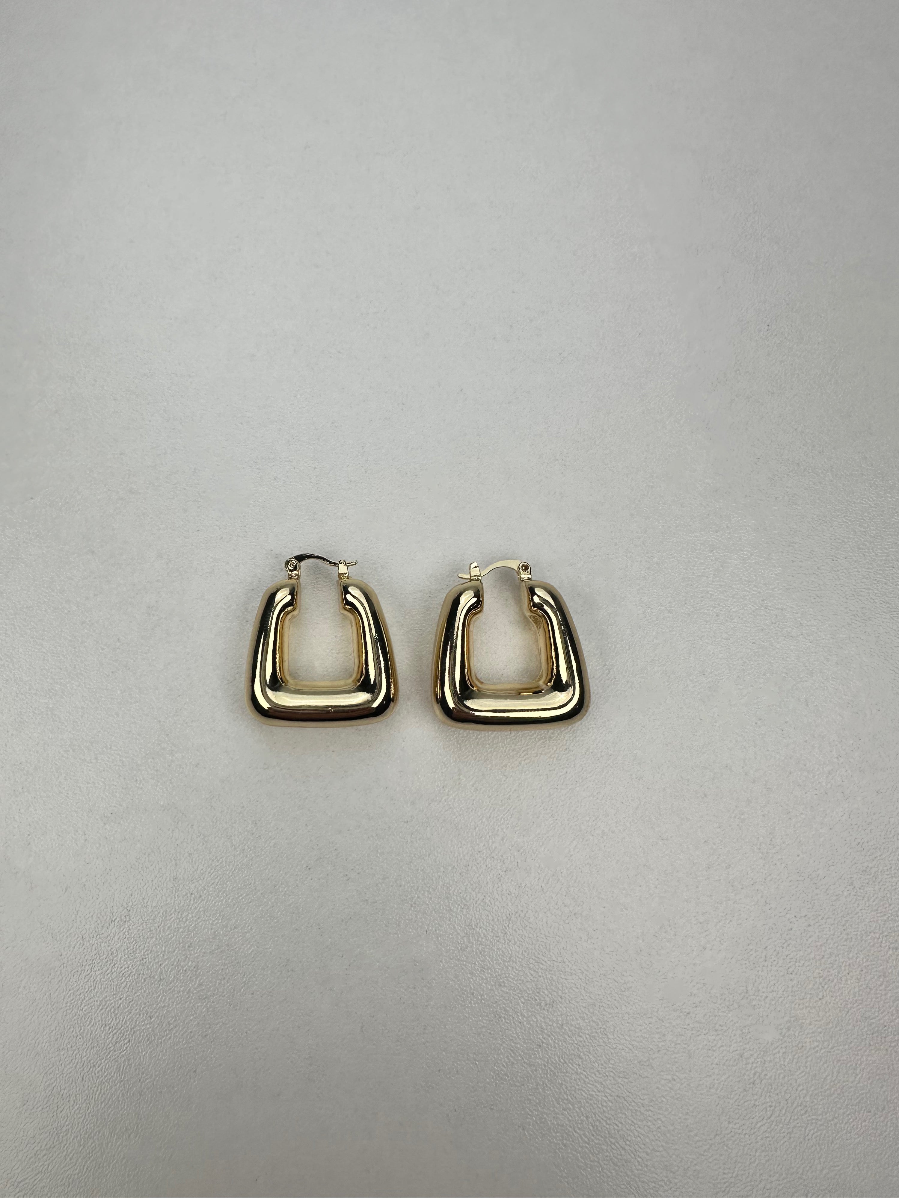 Özel Seri Sepet Gold Küpe