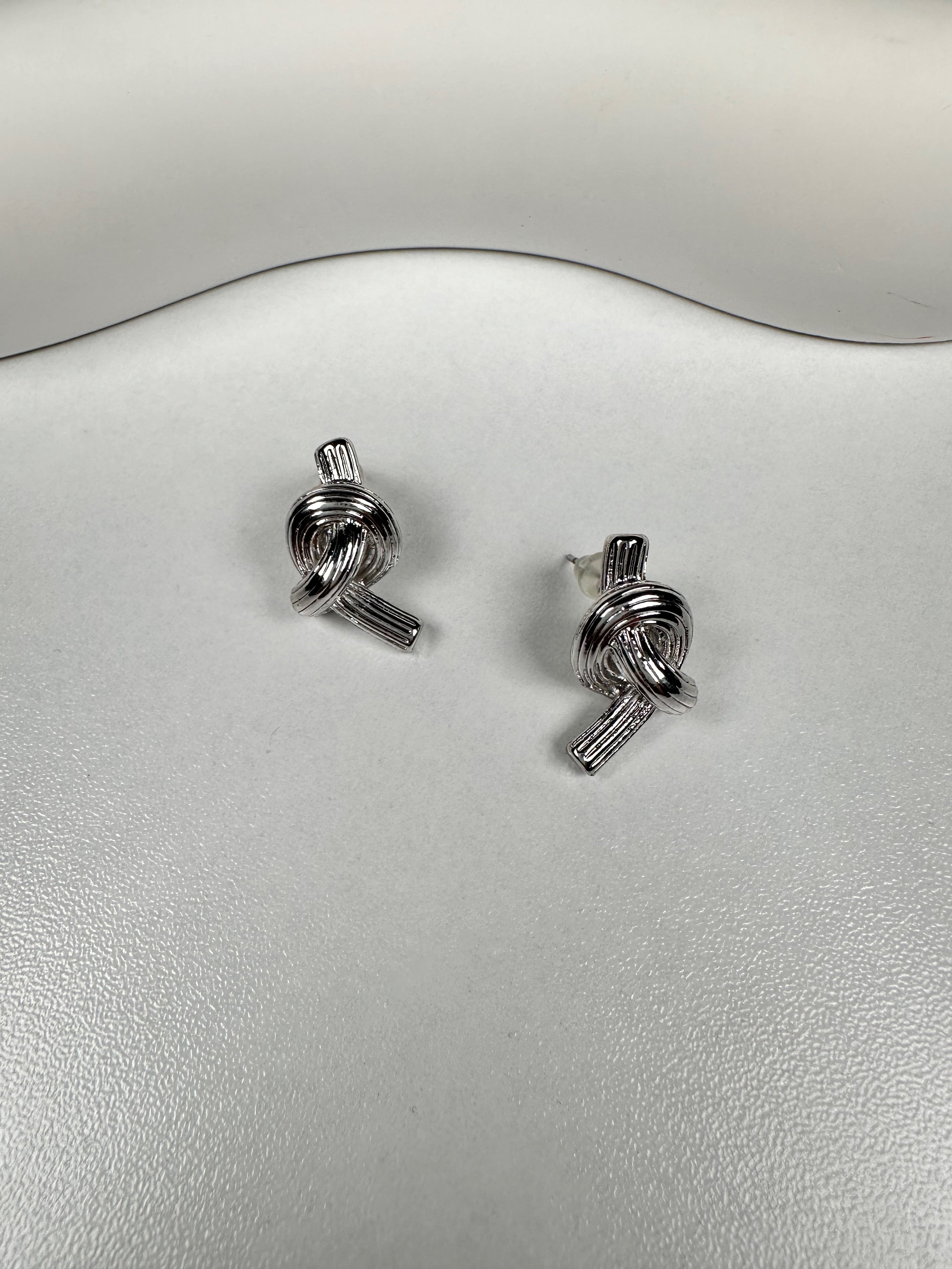 Özel Seri Halat Gümüş Küpe