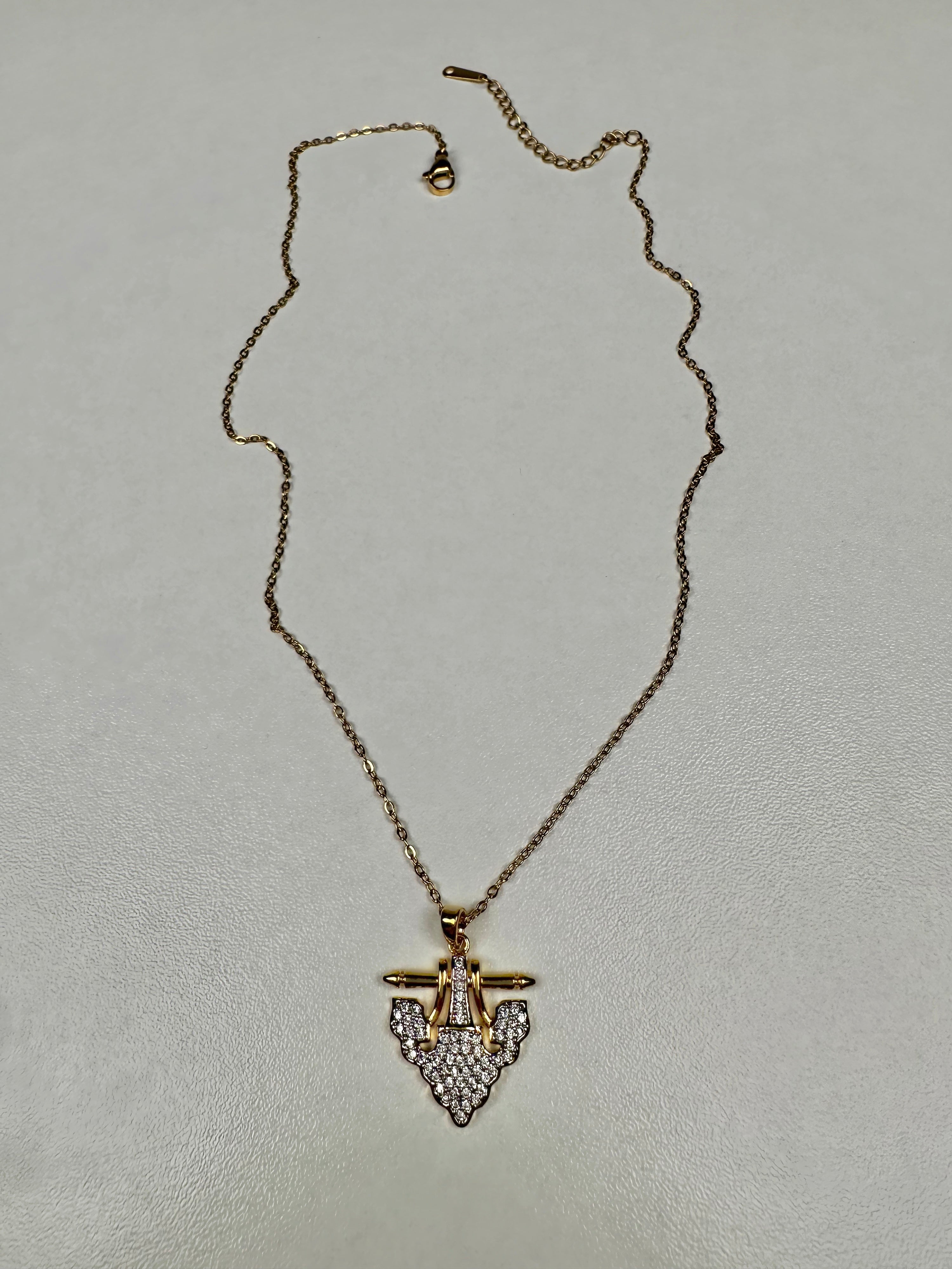 Özel Seri Gold Elegant Kolye