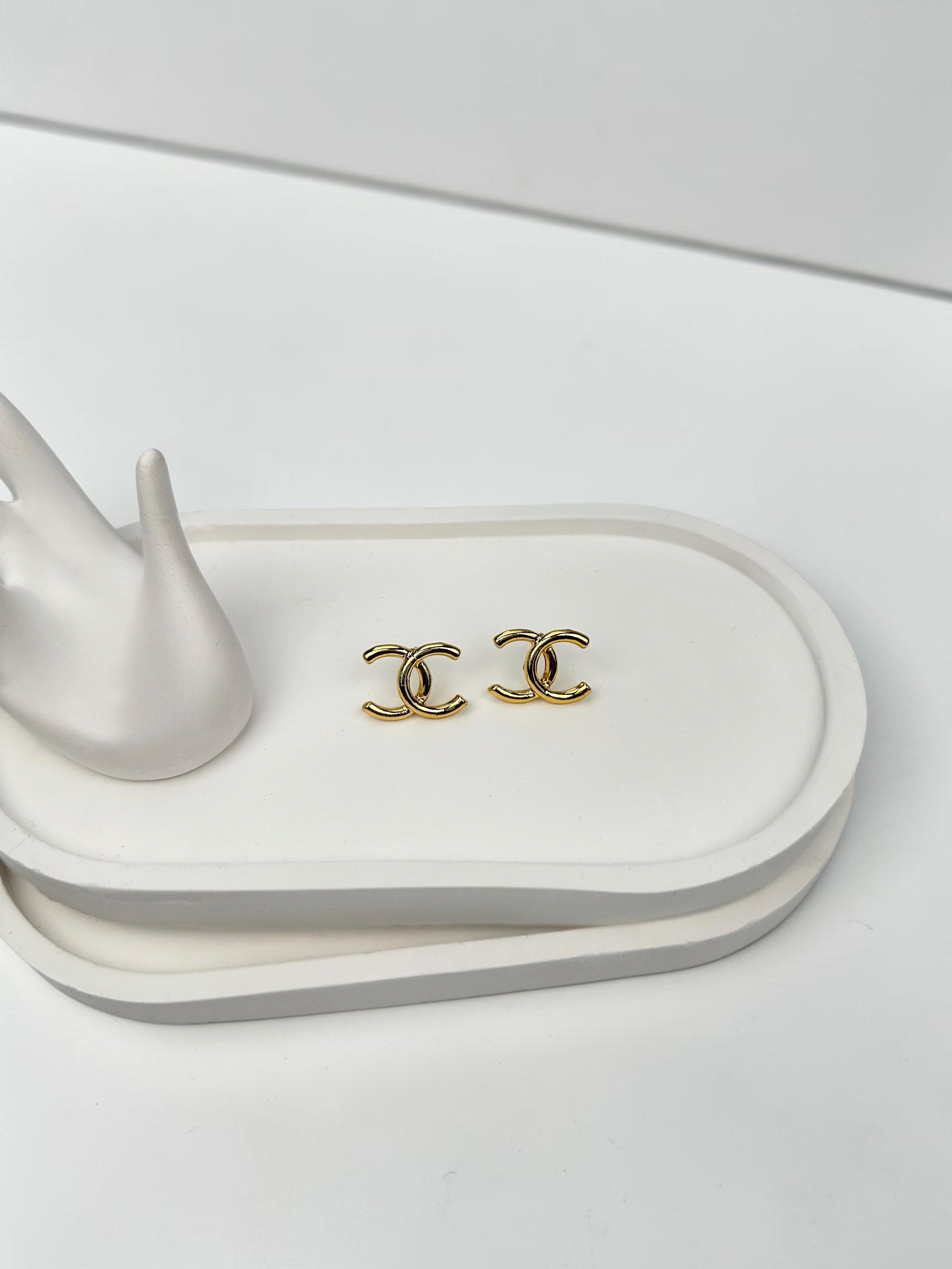 Ch&l Gold Küpe