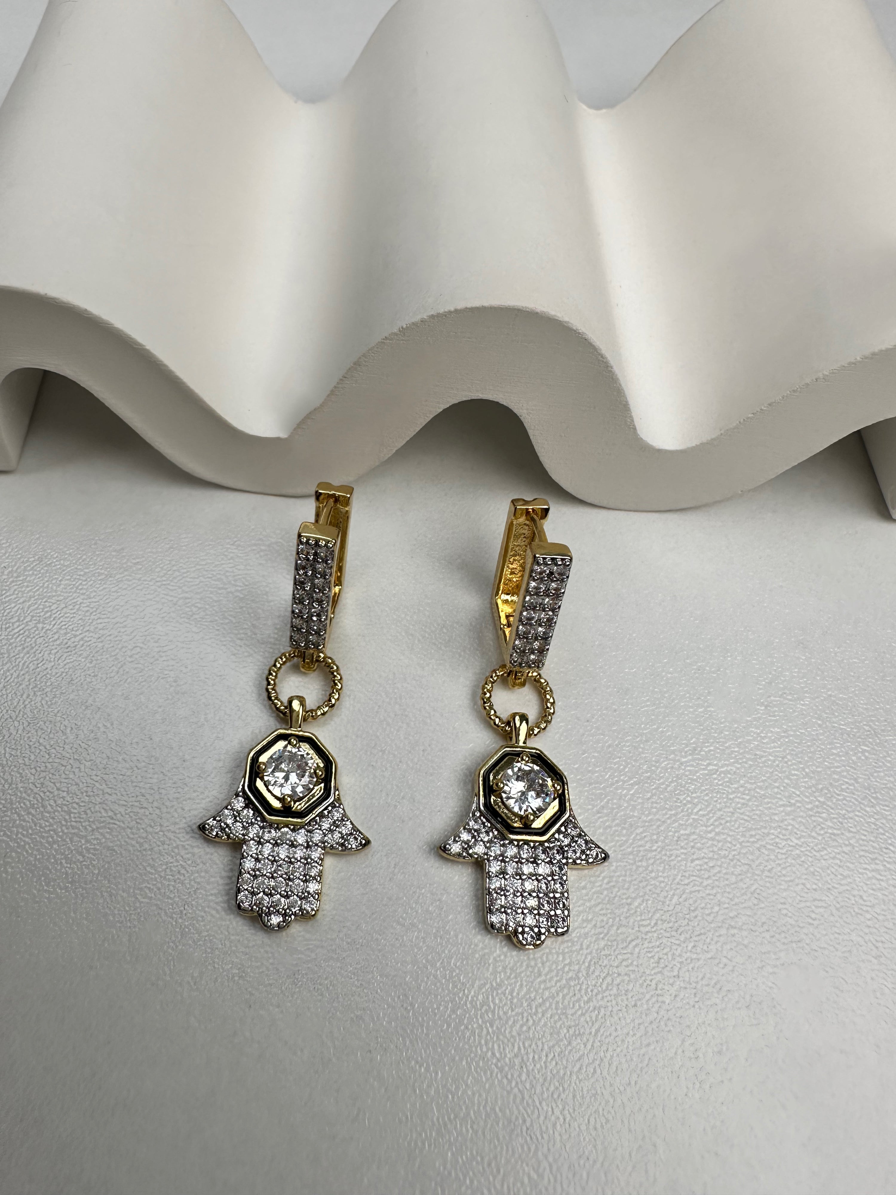 Özel Seri Fatma Ana El Figür Küpe