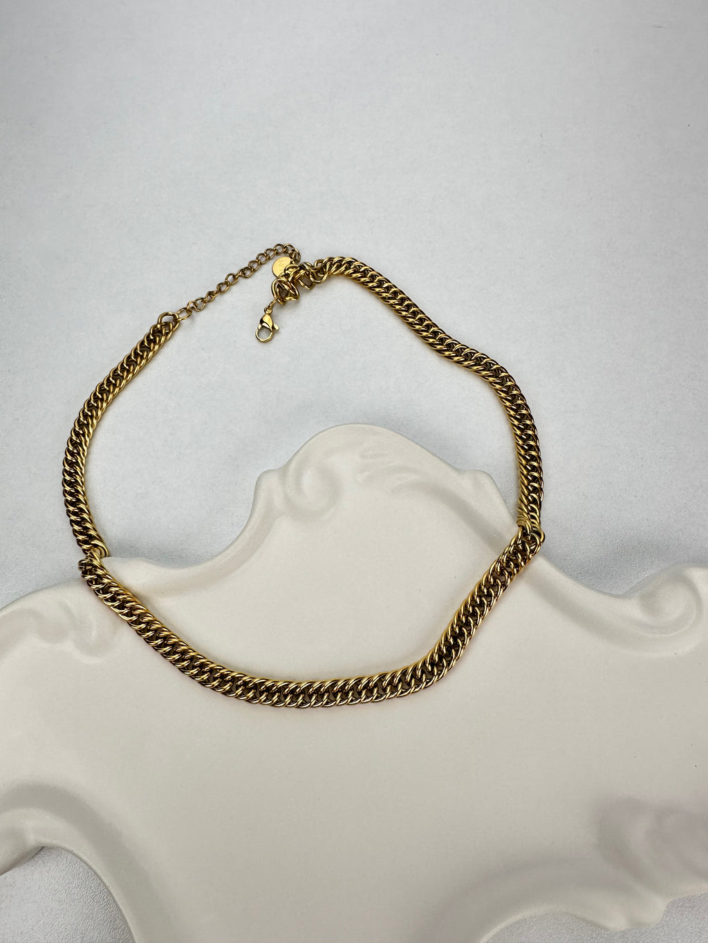 Özel Seri Kalın Zincir Gold Kolye