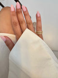 İkili Görünüm Serçe Gold Yüzük