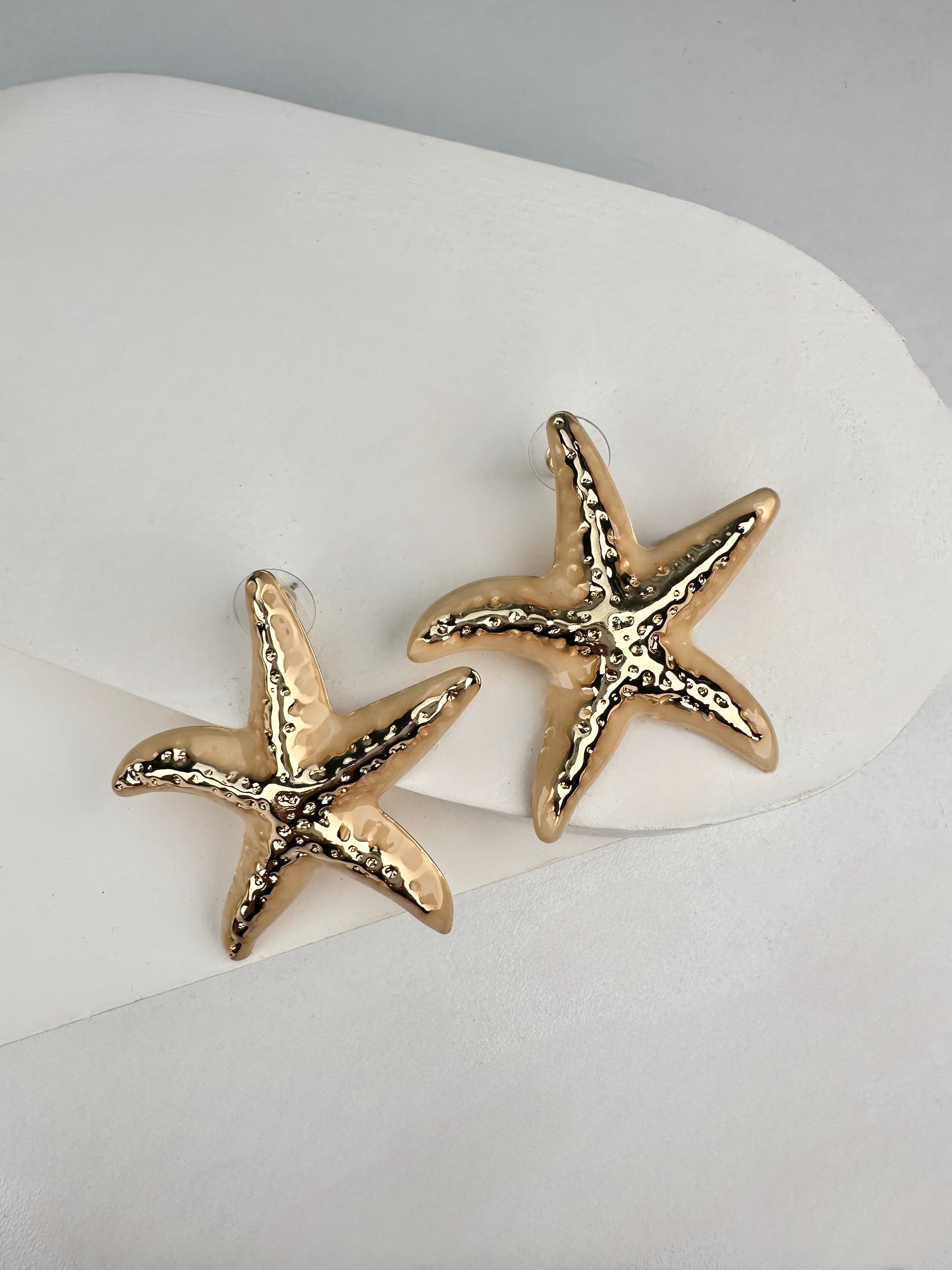 Özel Seri Deniz Yıldızı Küpe