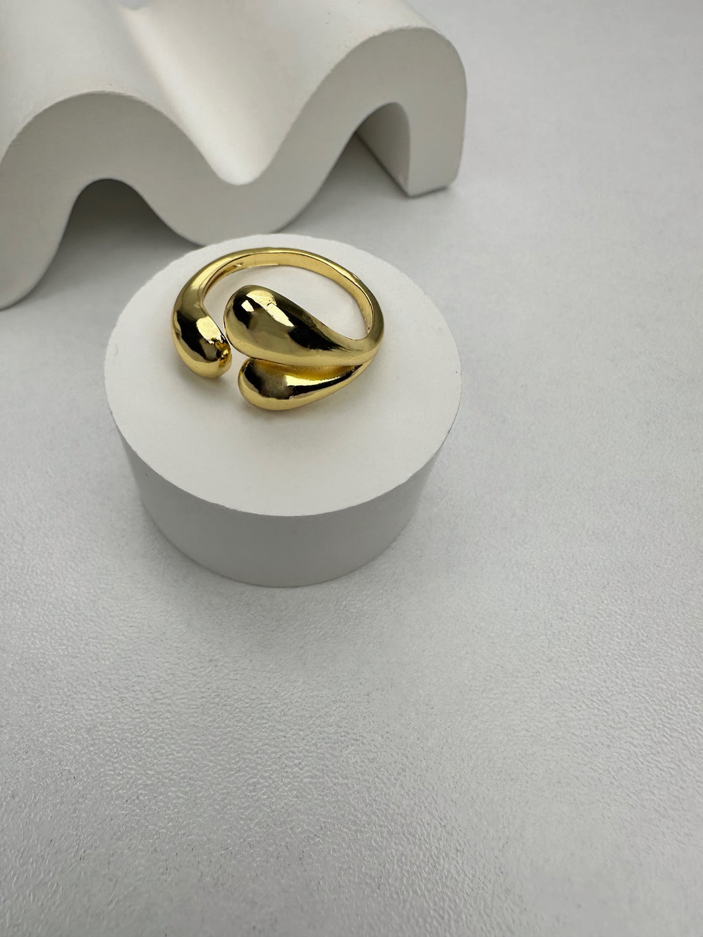 Özel Seri Bombeli Sarmal Yüzük