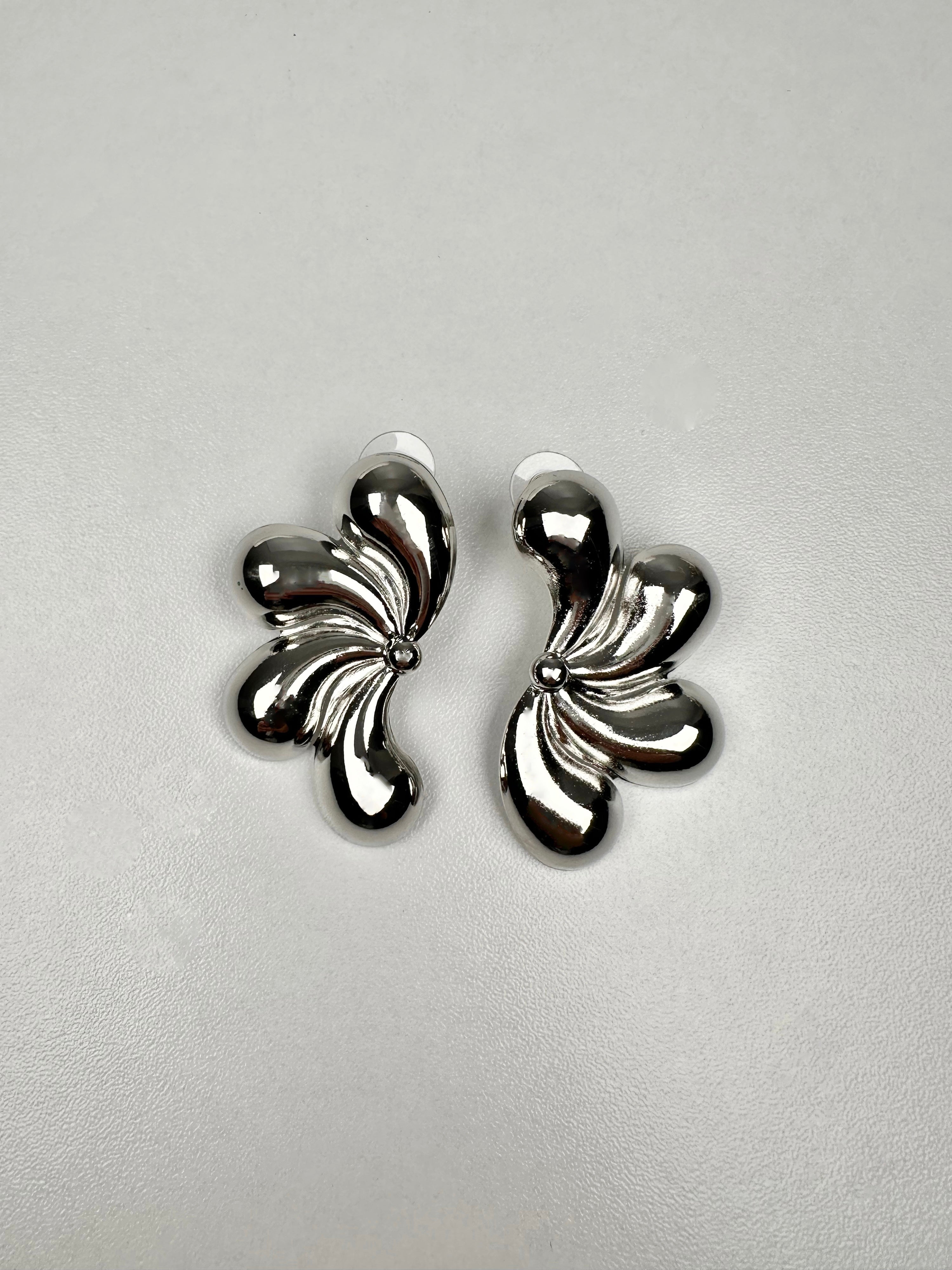 Özel Seri Flower Gümüş Küpe