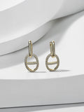 Hs Sallantılı Gold Küpe