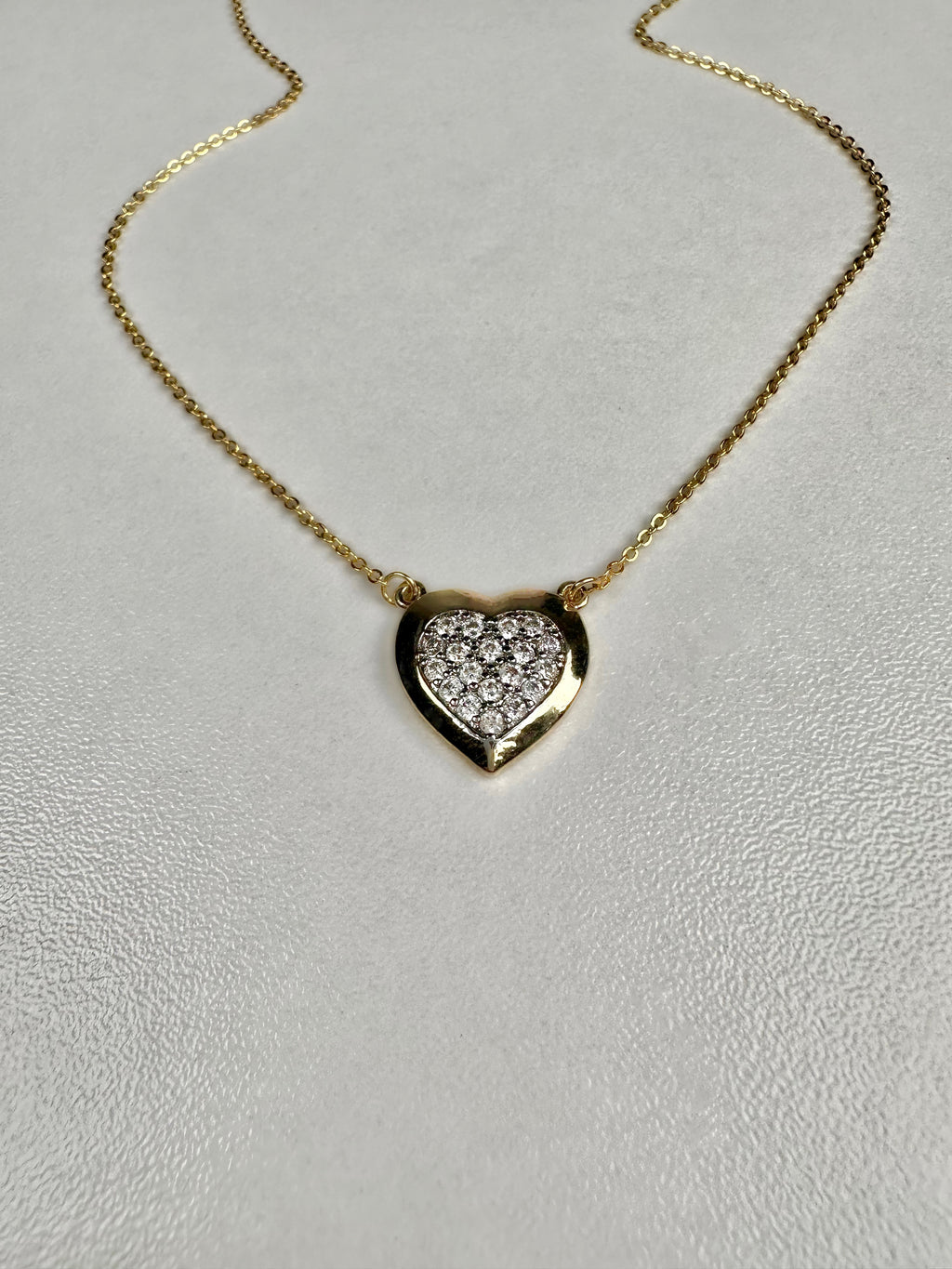 Özel Seri Zirkon Taşlı Gold Kolye