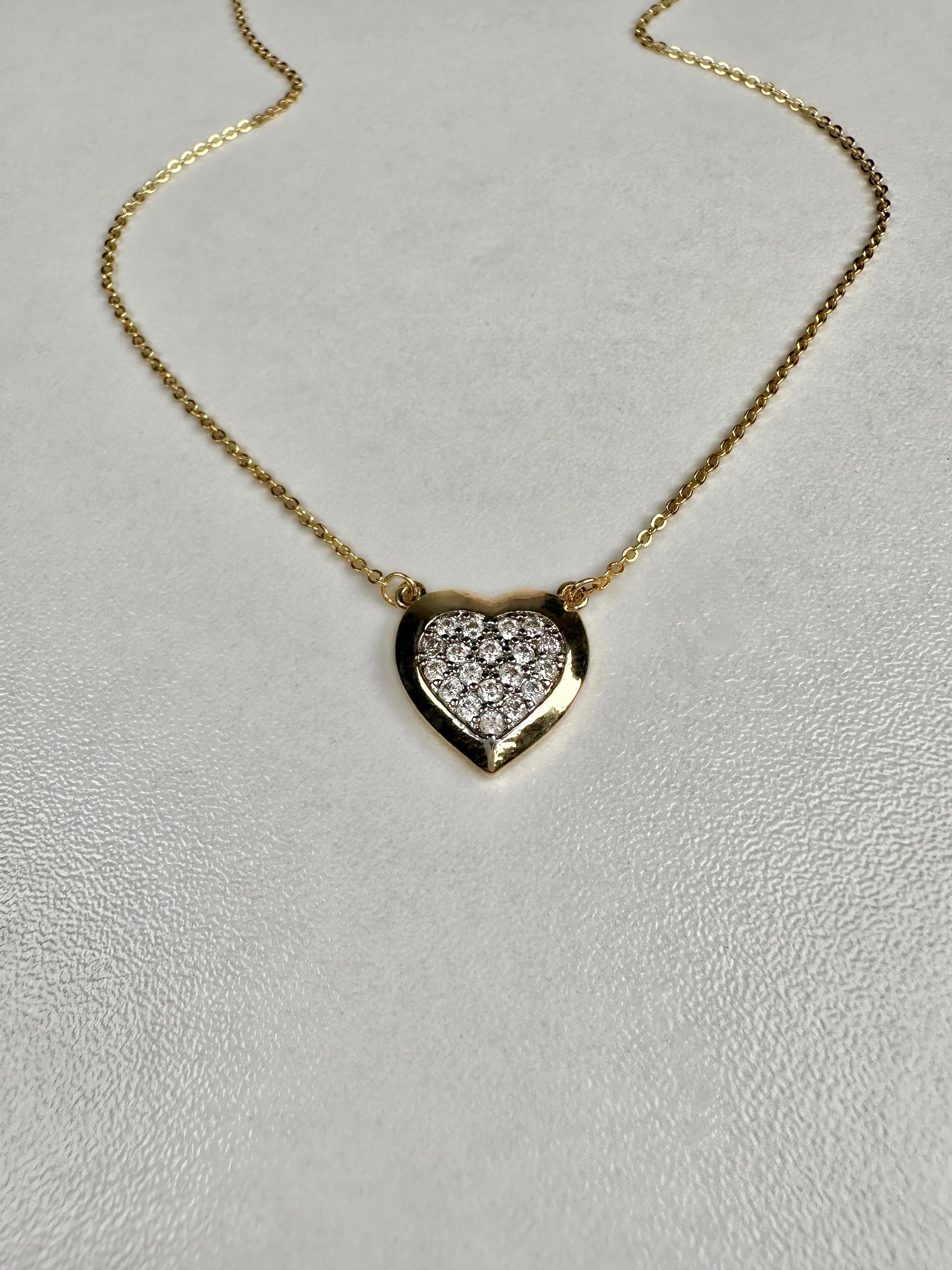 Özel Seri Zirkon Taşlı Gold Kolye