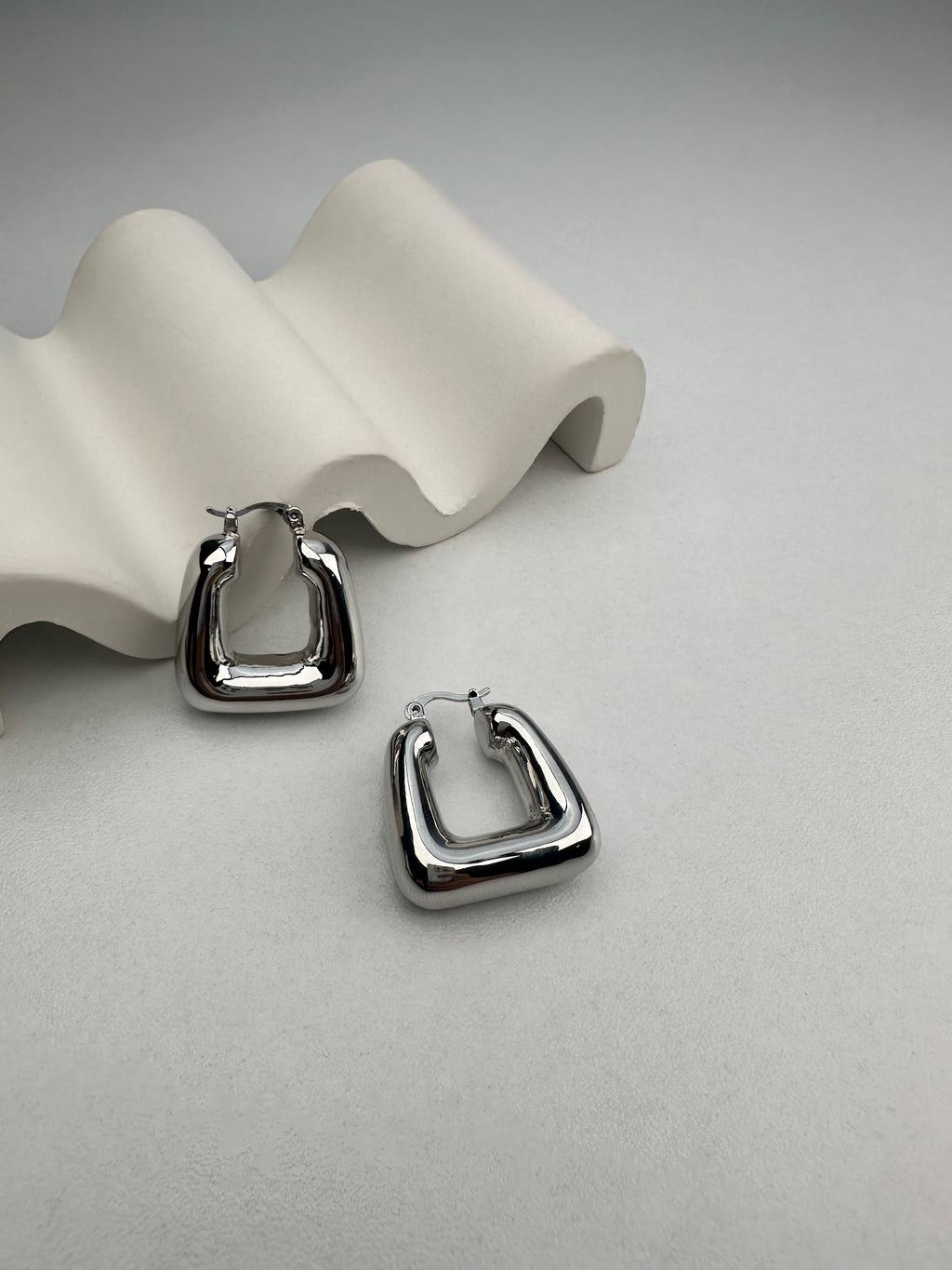 Özel Seri Sepet Gümüş Küpe