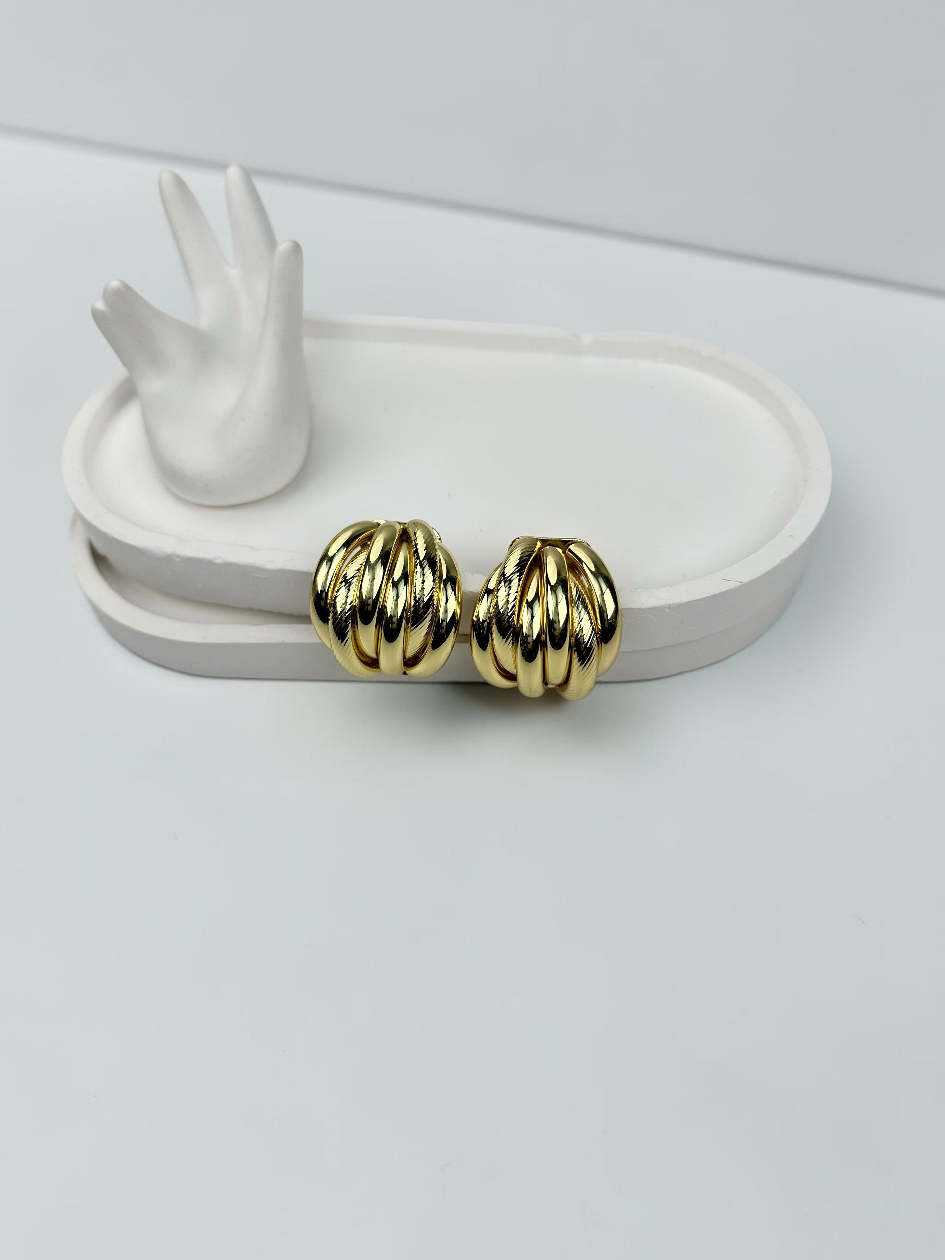 Sarmal Gold Küpe