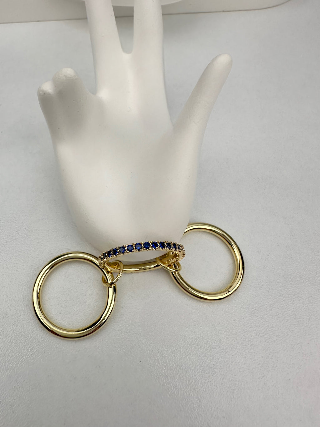 Özel Seri Spinelli Koyu Mavi Yüzük