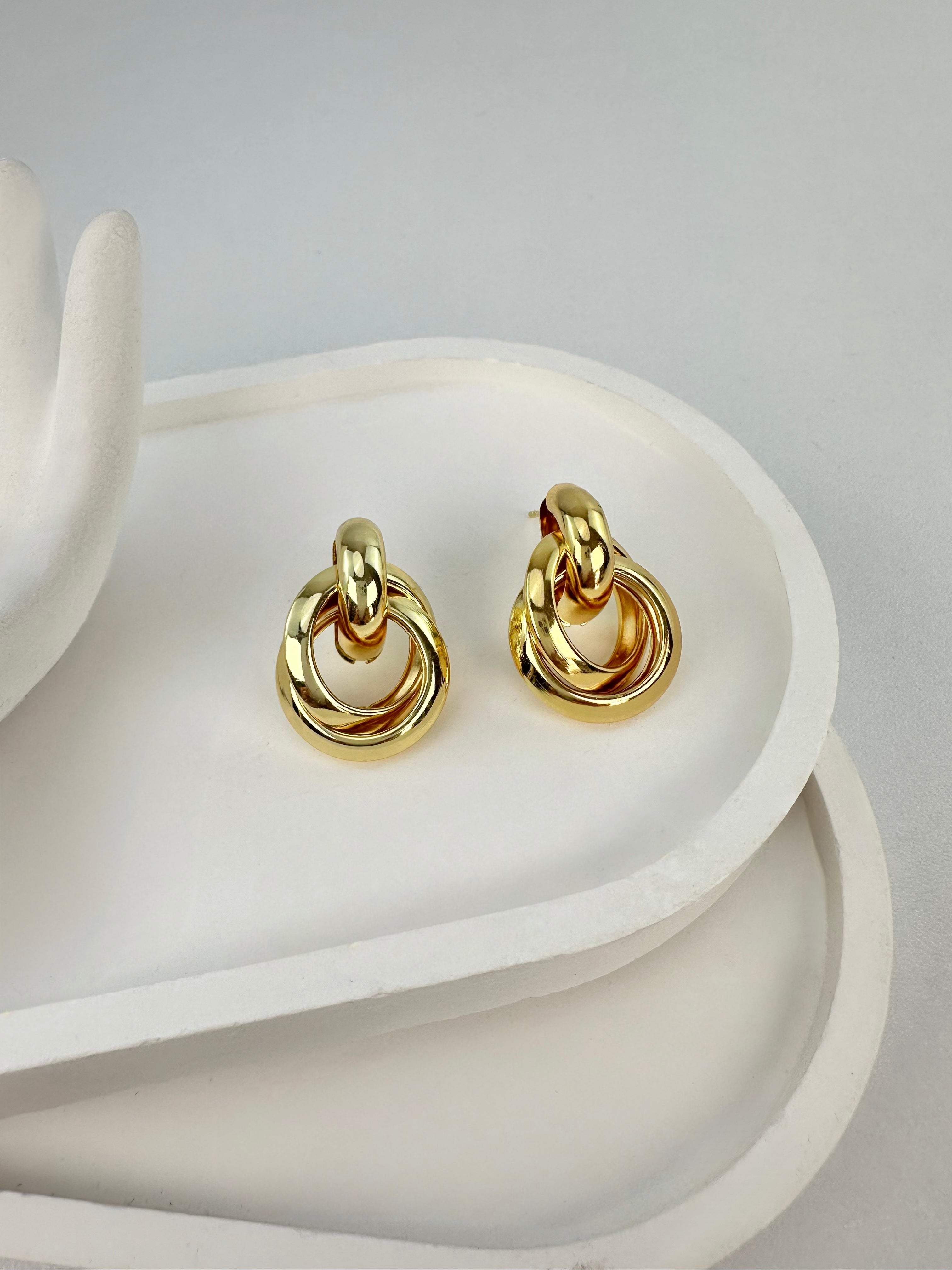 Sarmal Gold Küpe