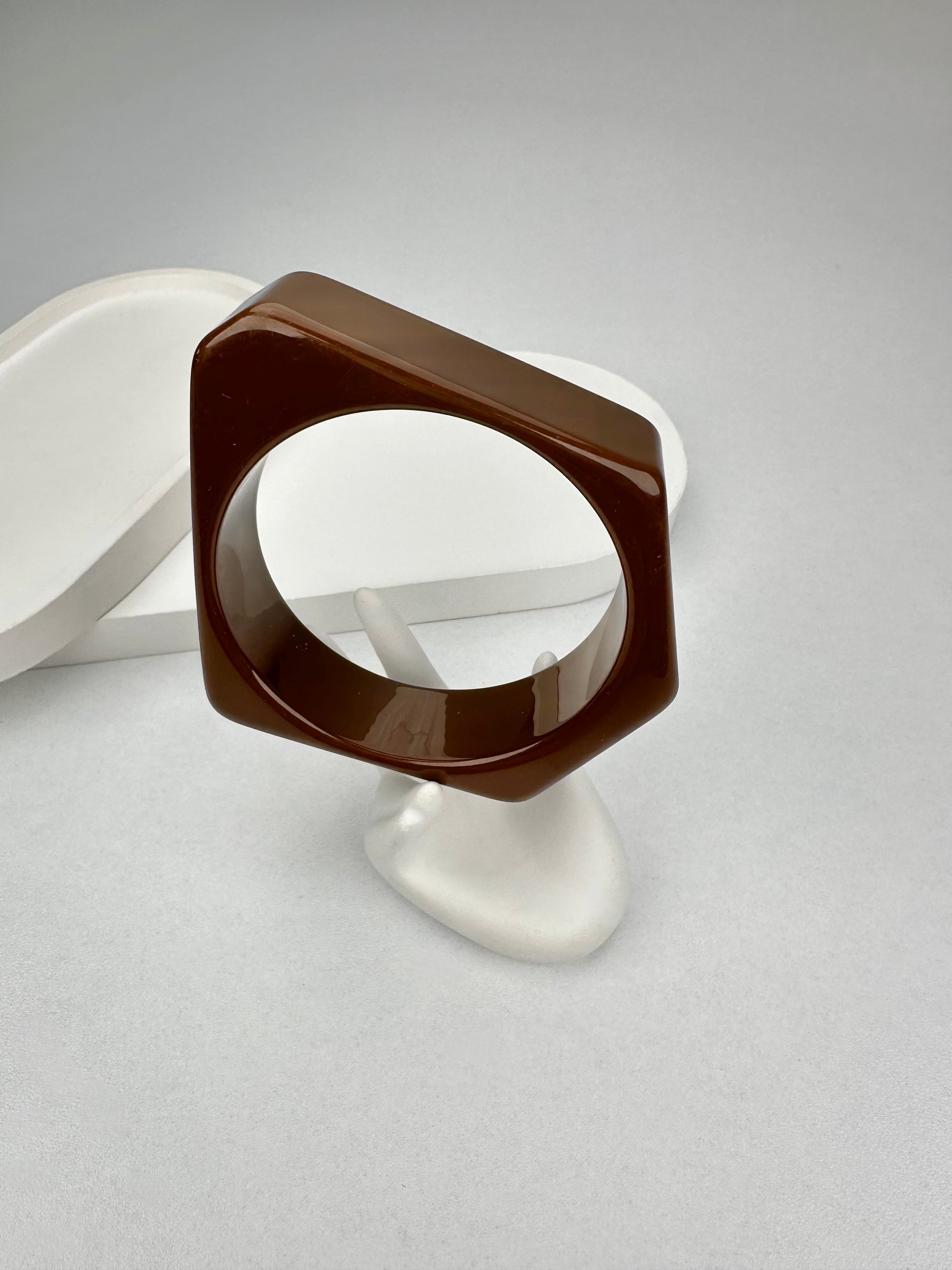 ZR Model Geometrik Desen Akrilik Bileklik