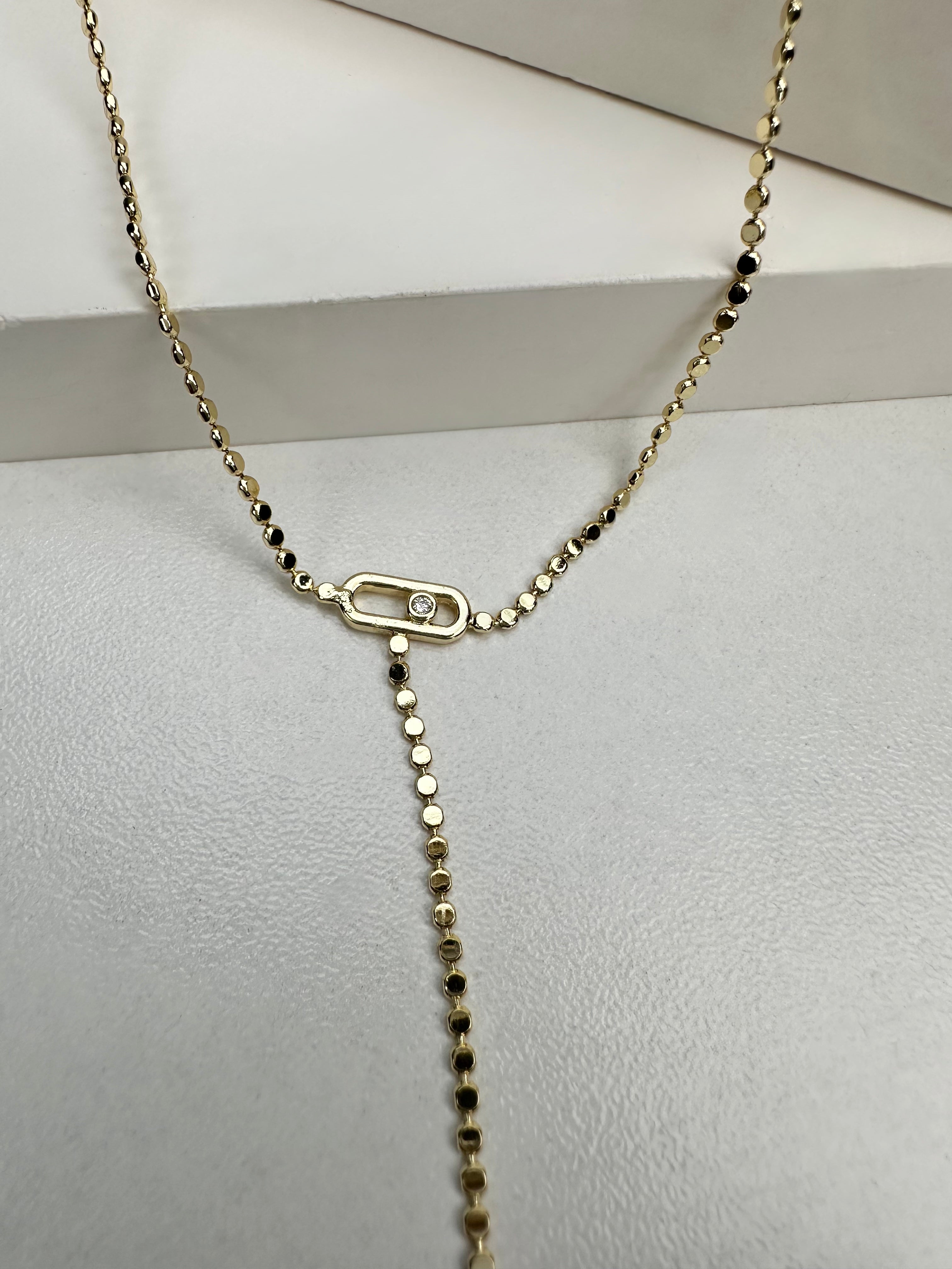 Özel  Seri Mss Ezme Zincir Dekolte Kolye