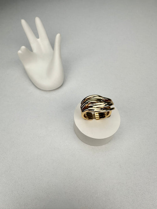 Burgu Model Gold Yüzük