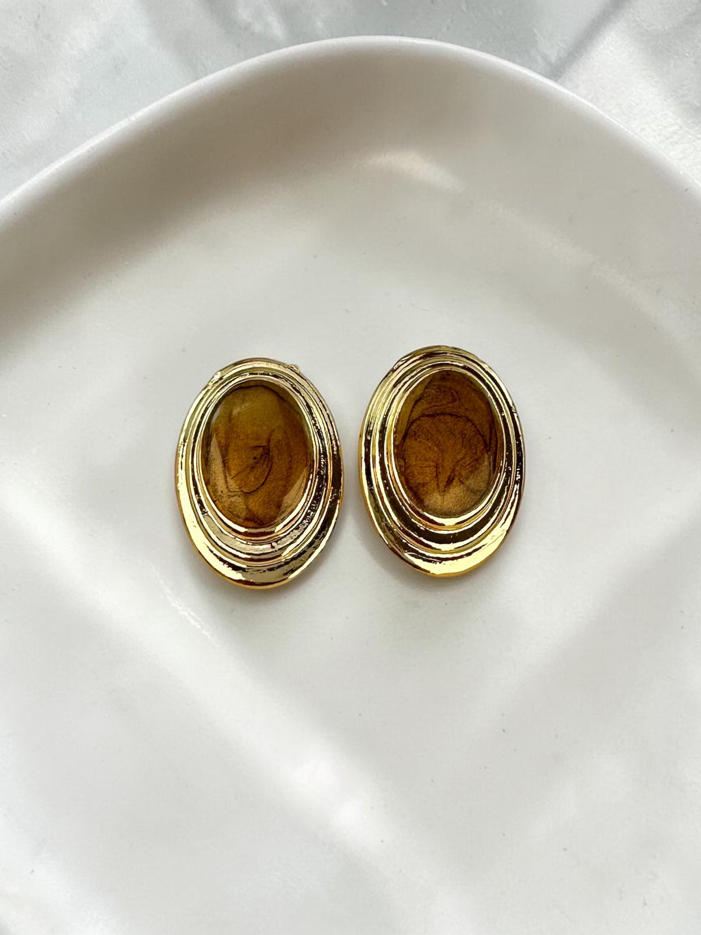Mineli Vintage Gold Küpe