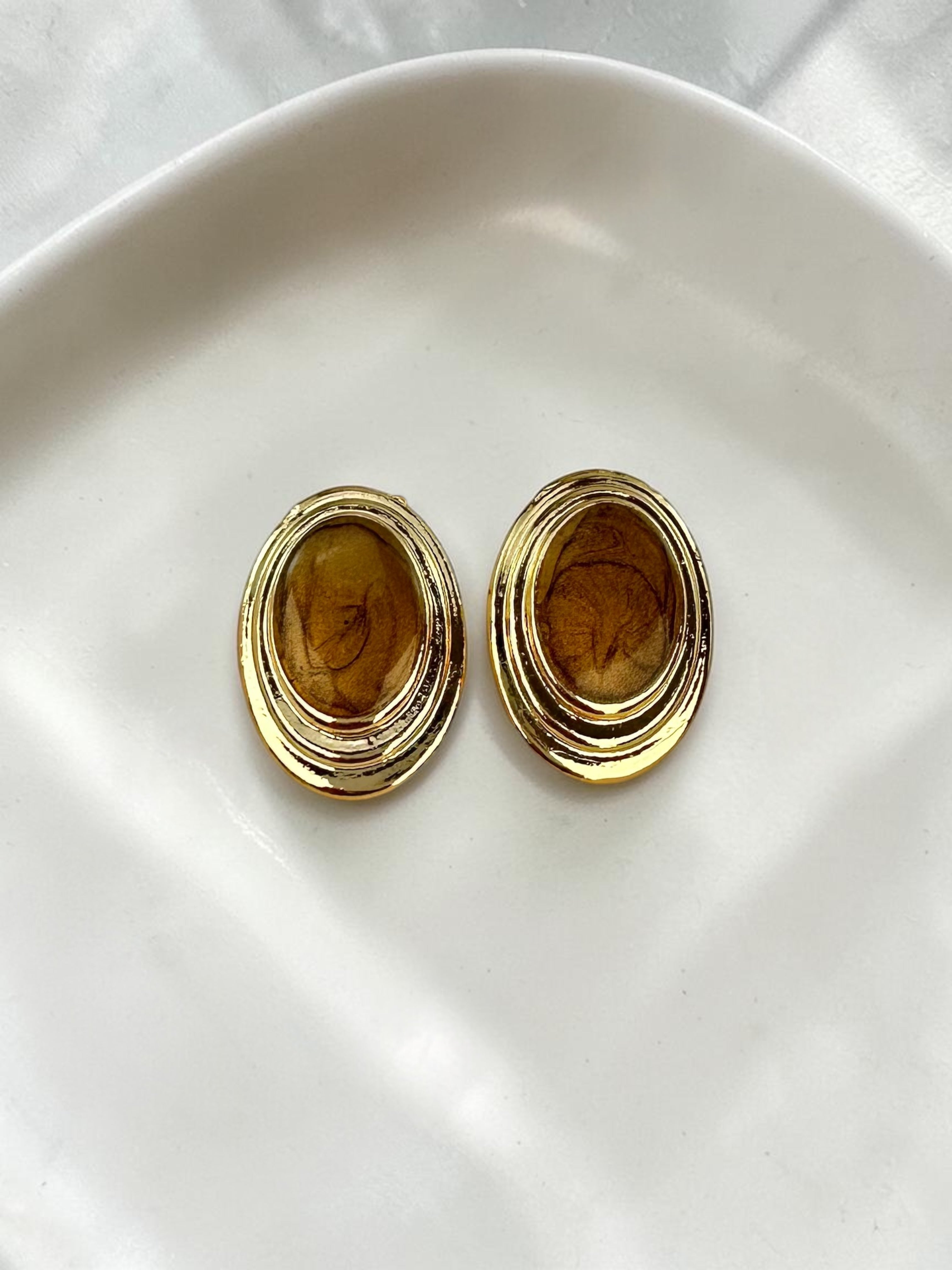 Mineli Vintage Gold Küpe