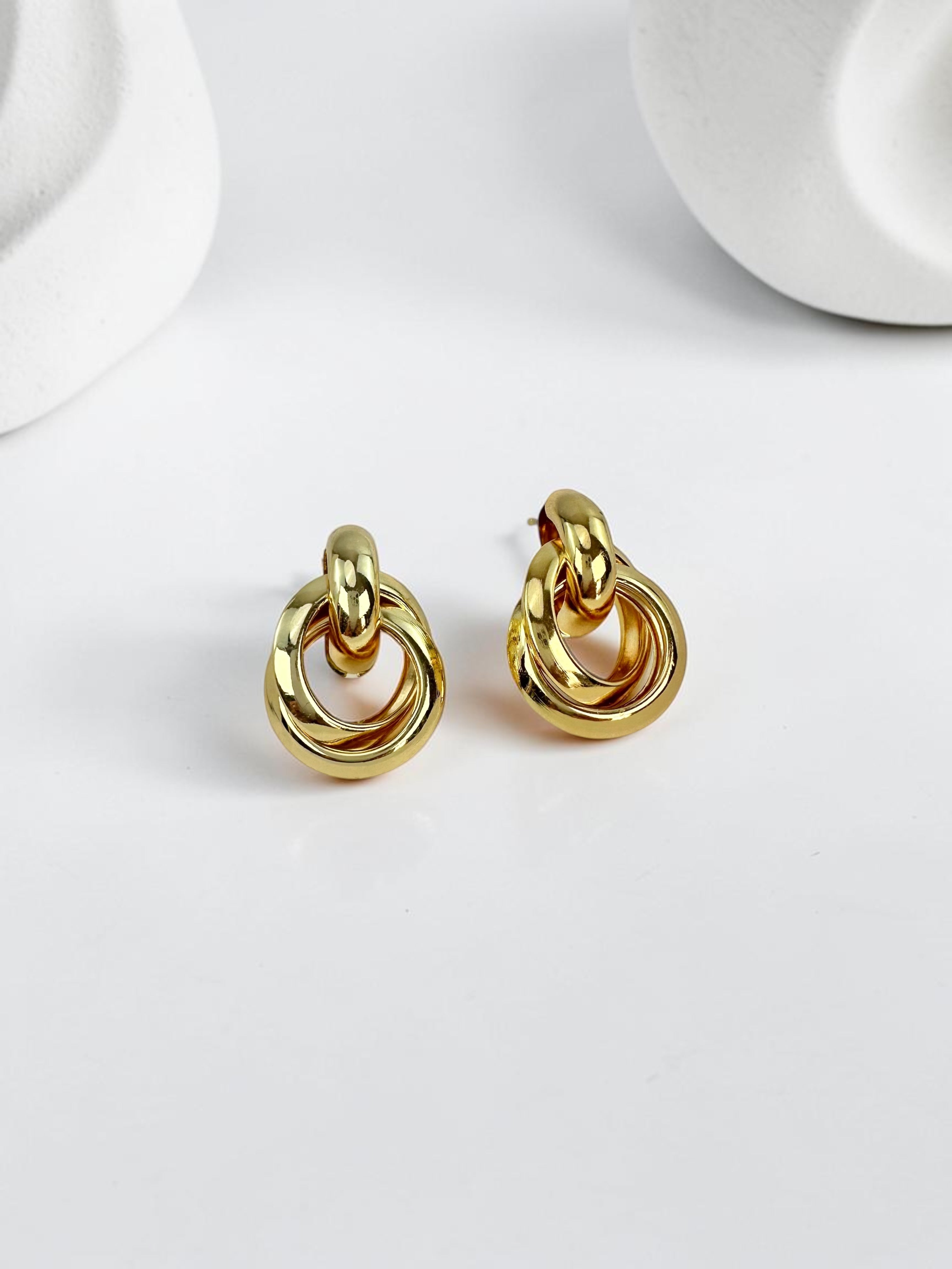 Sarmal Gold Küpe