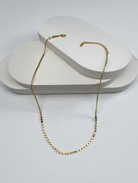 Ezme Model Gold Kolye