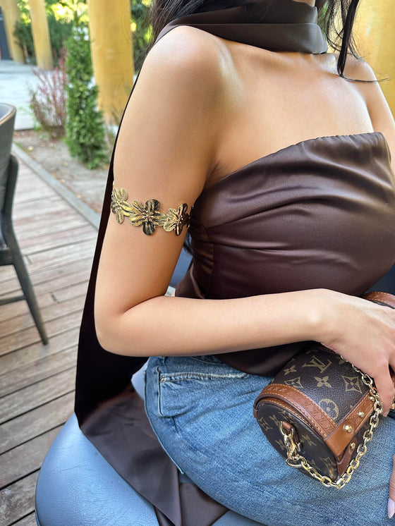 Flower Gold Pazu Bileklik