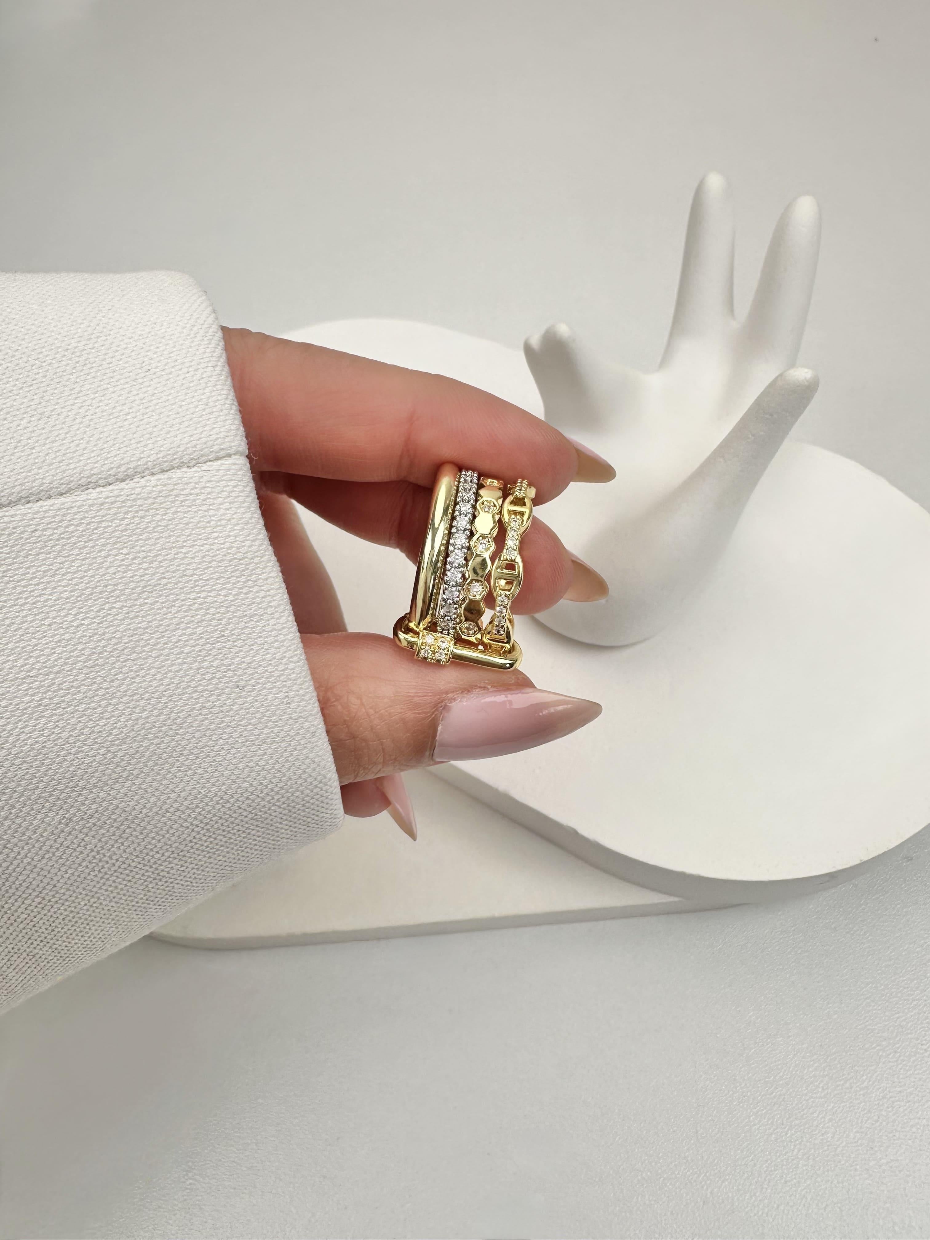 Hrms Gold Spinelli Yüzük