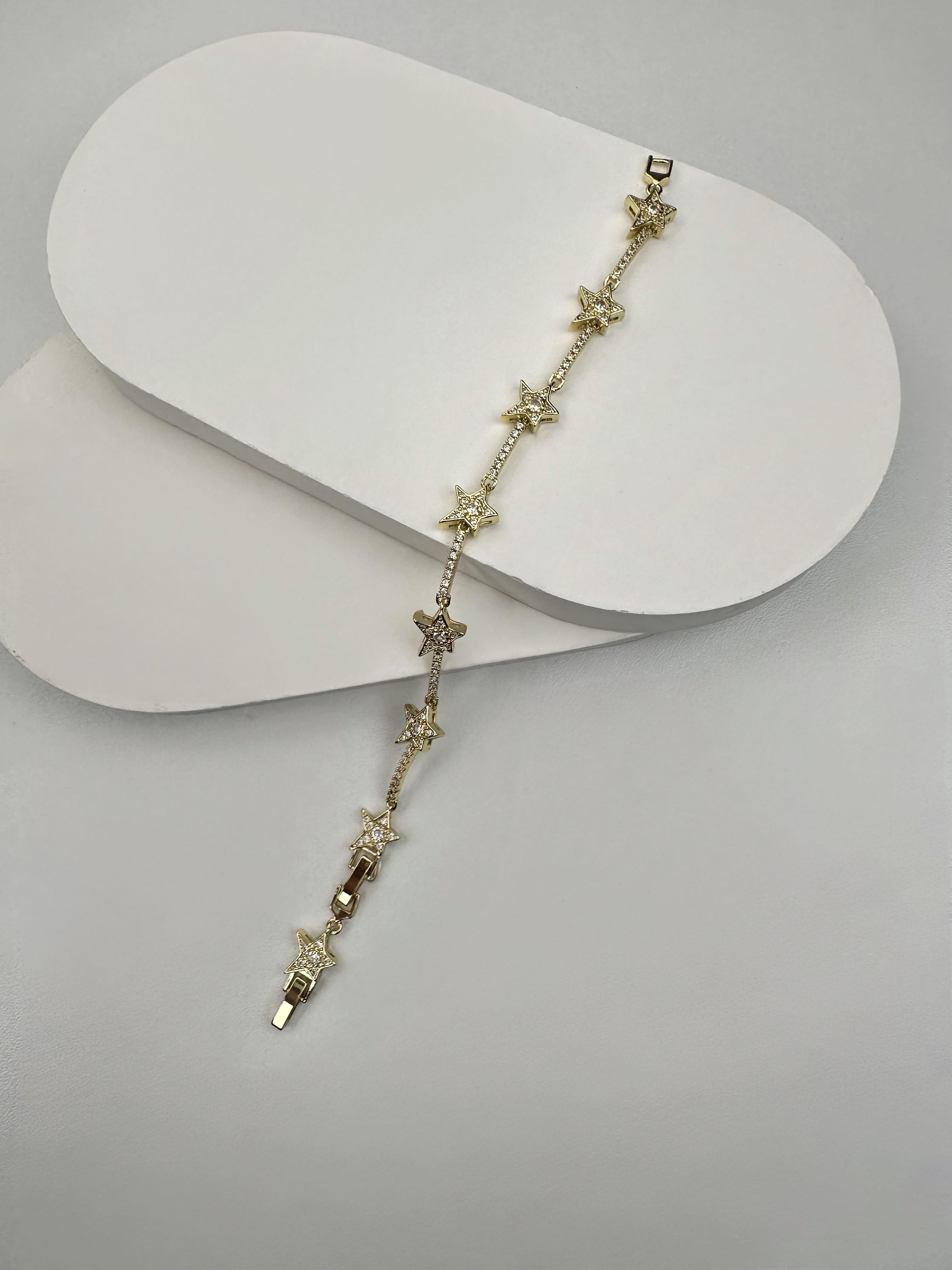 Özel Seri Star Gold Bileklik