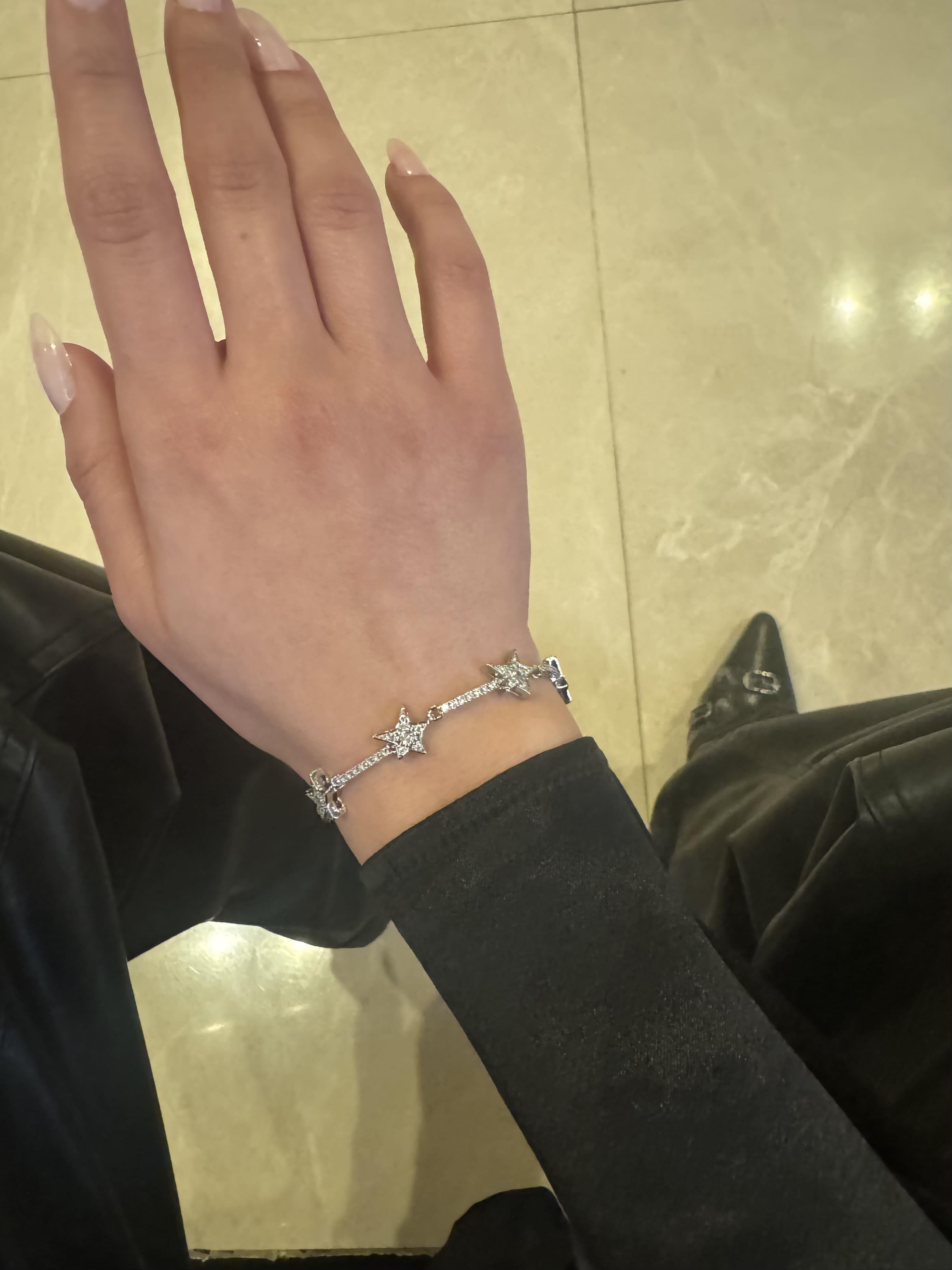 Özel Seri Star Gümüş Bileklik