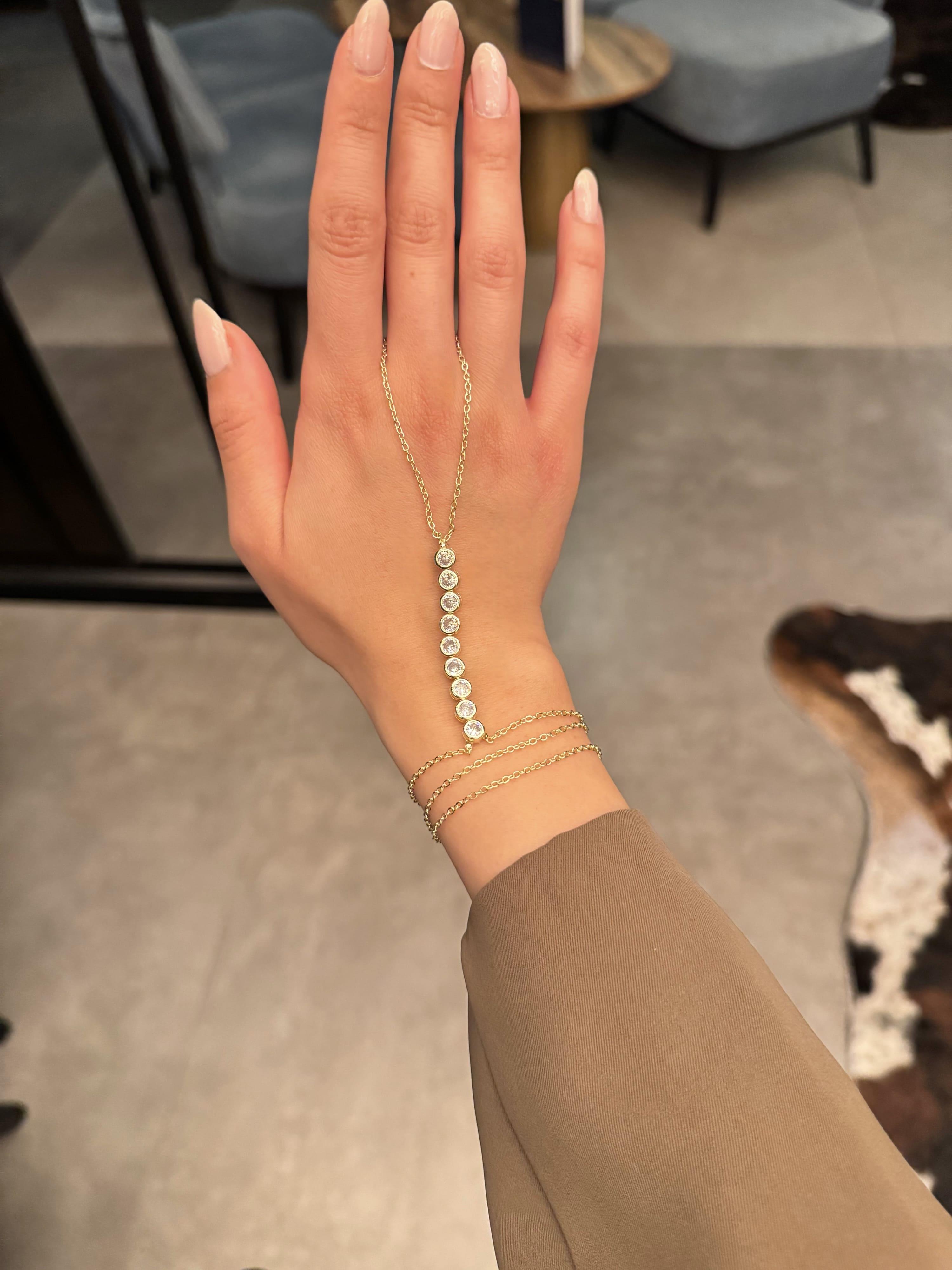 Özel Seri Taşlı Tasarım Gold Şahmeran