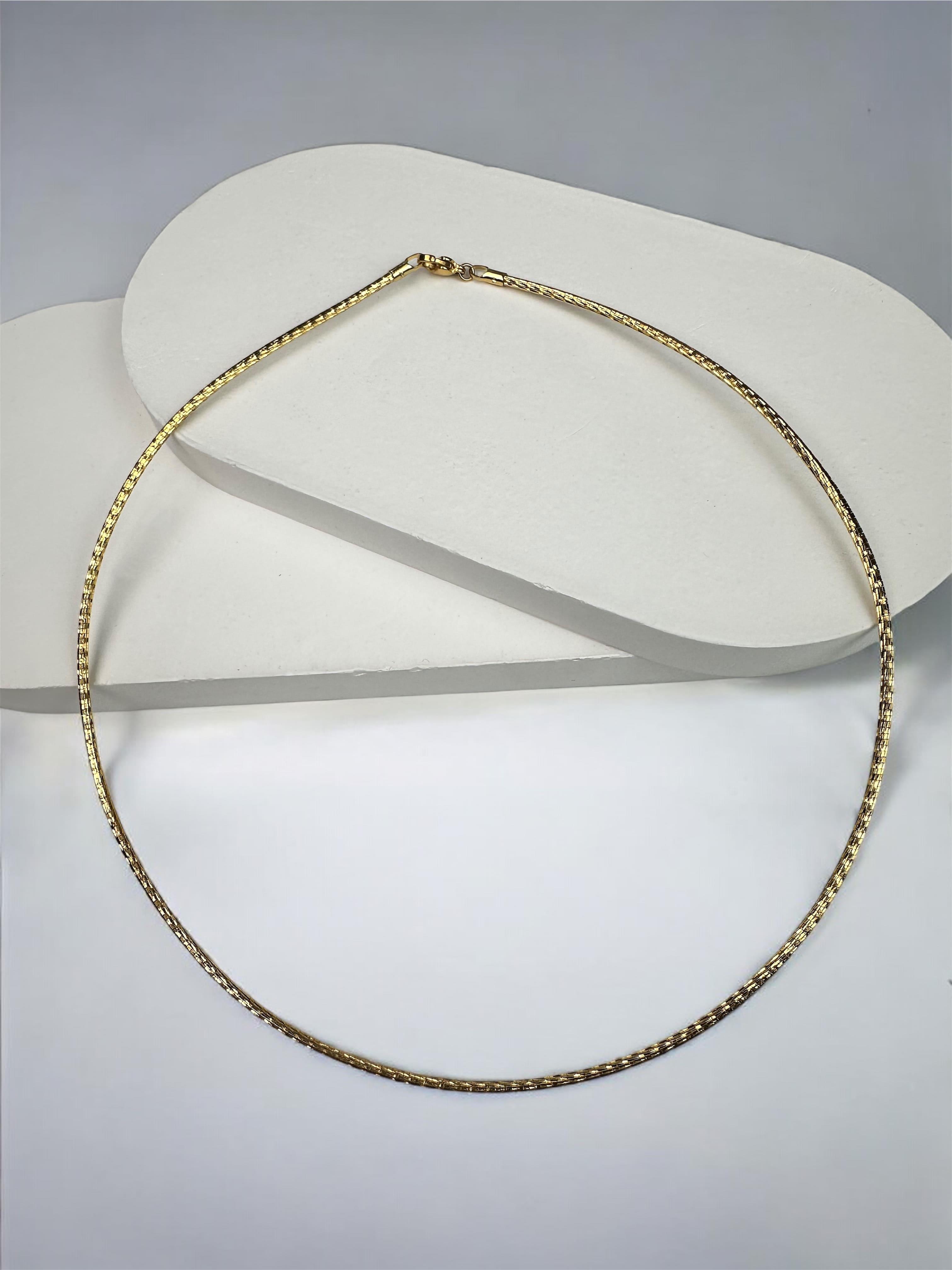 Xuping İnce Gold Kolye