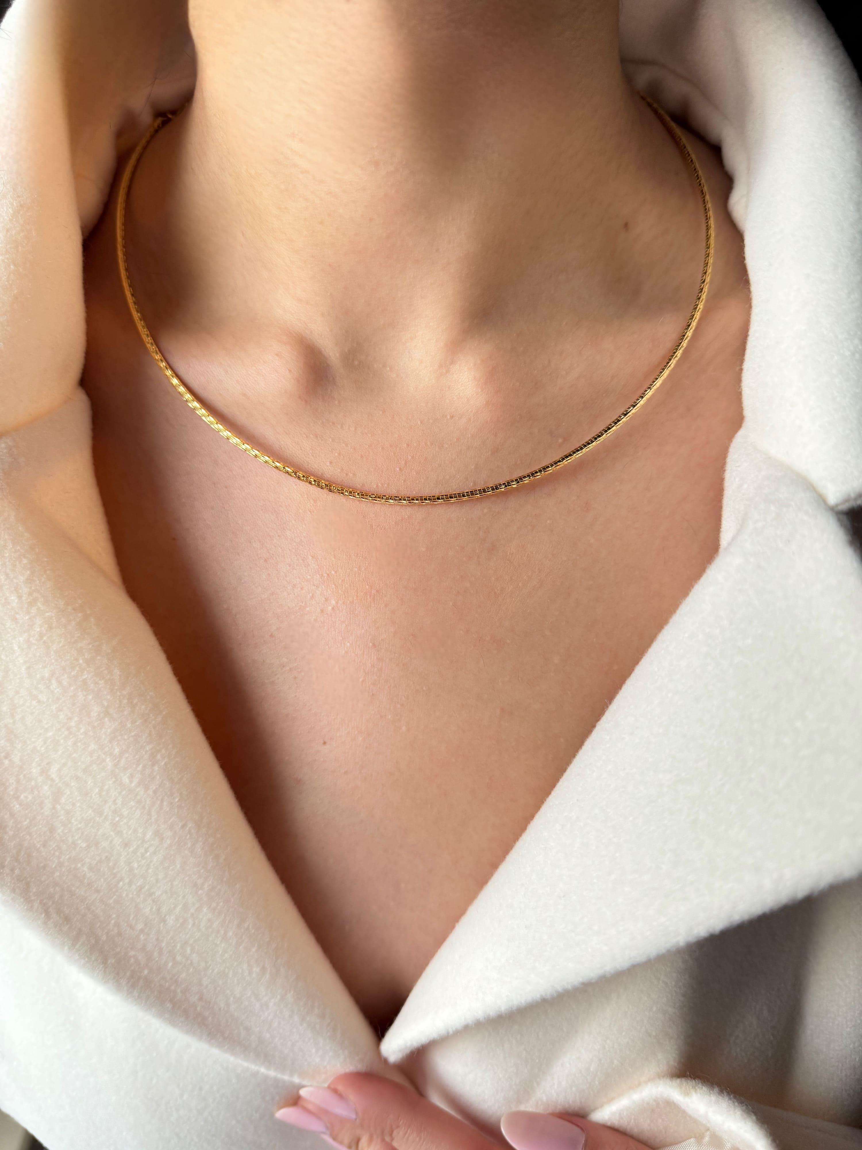 Xuping İnce Gold Kolye