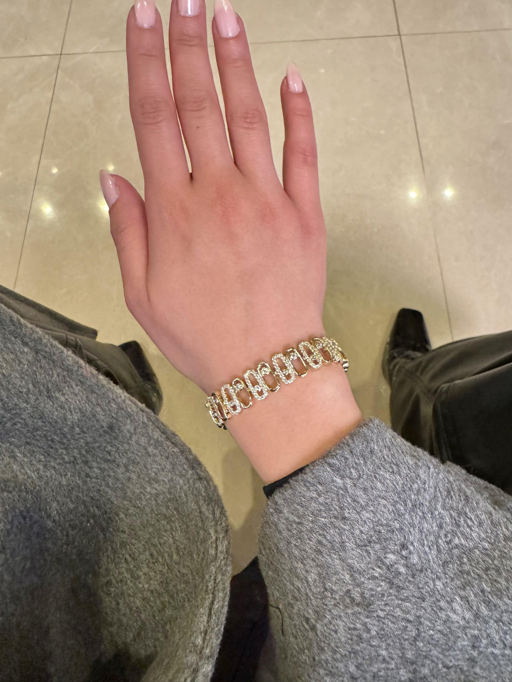 Xuping Mssk Model Taşlı Bileklik