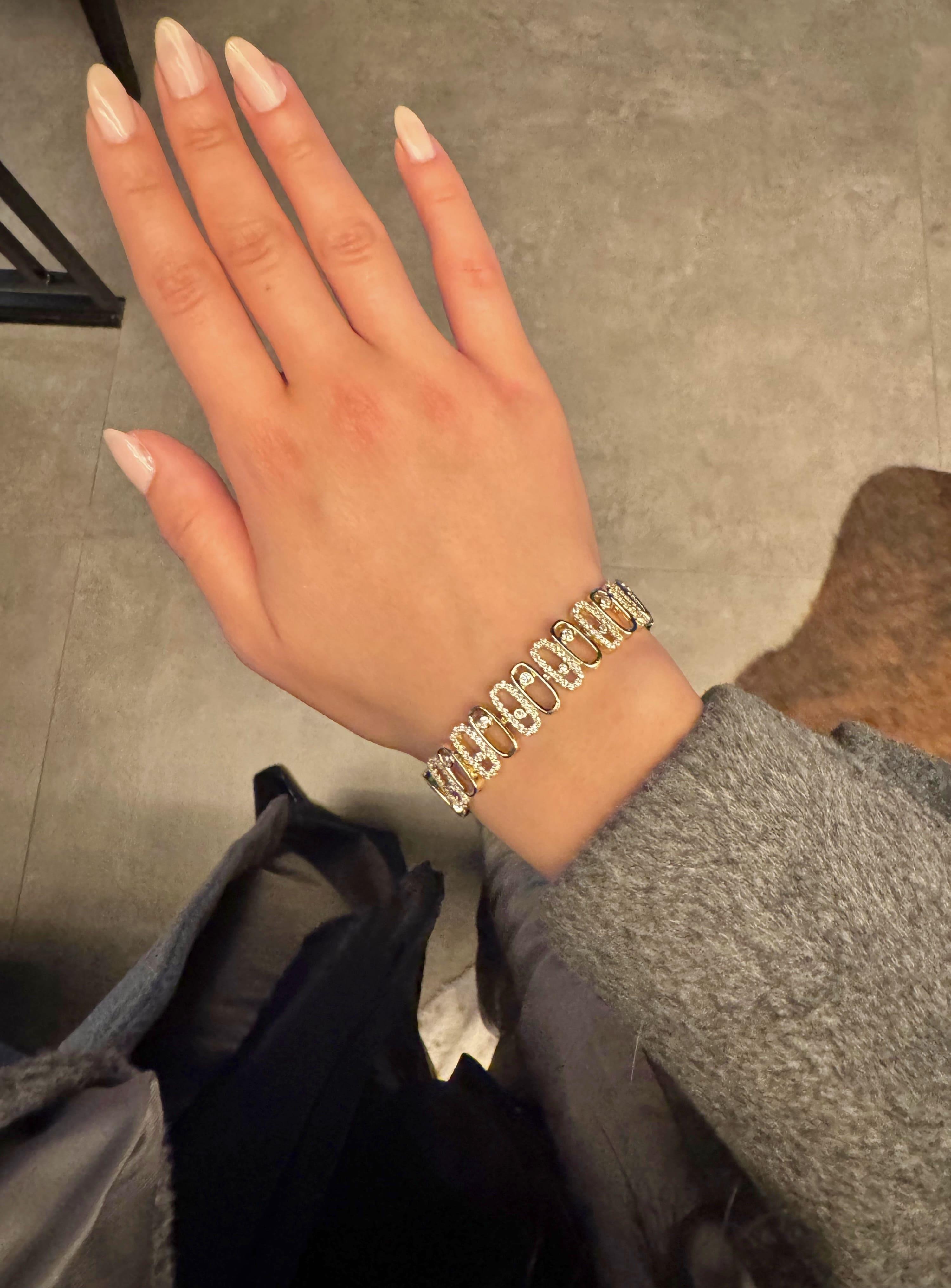 Xuping Mssk Model Taşlı Bileklik