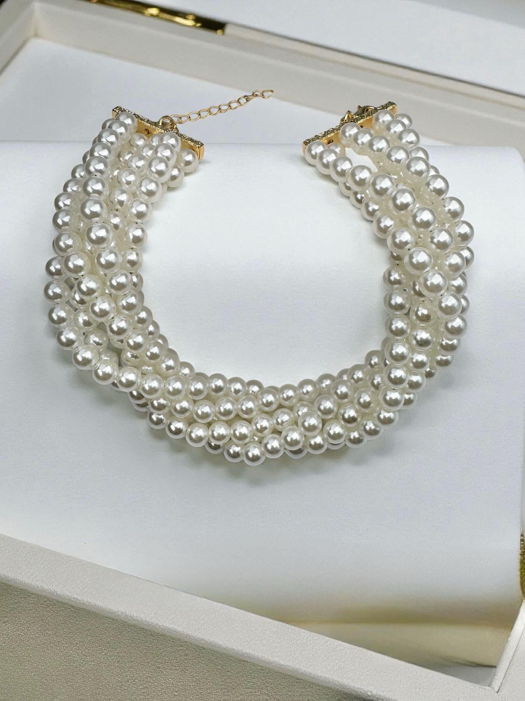 ZR Model İnci Kolye