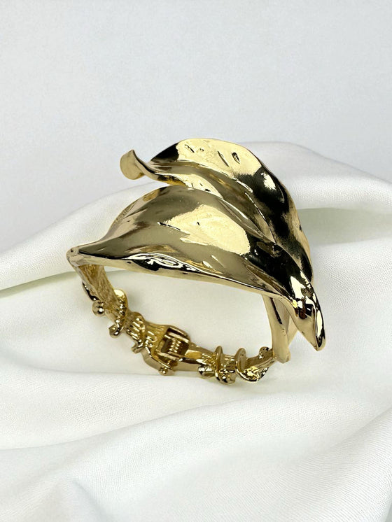 ZR Model Tasarım Gold Kelepçe Bileklik